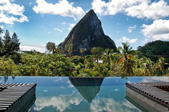 Pool at Boucan by Hotel Chocolat in St. Lucia